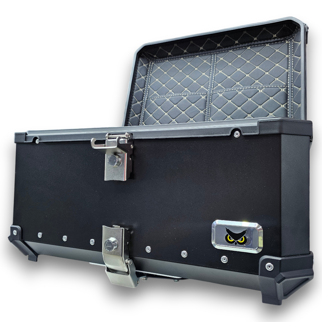 MALETERO - TOP CASE 65 LITROS WP BÚHO IMPORTADO ALUMINIO