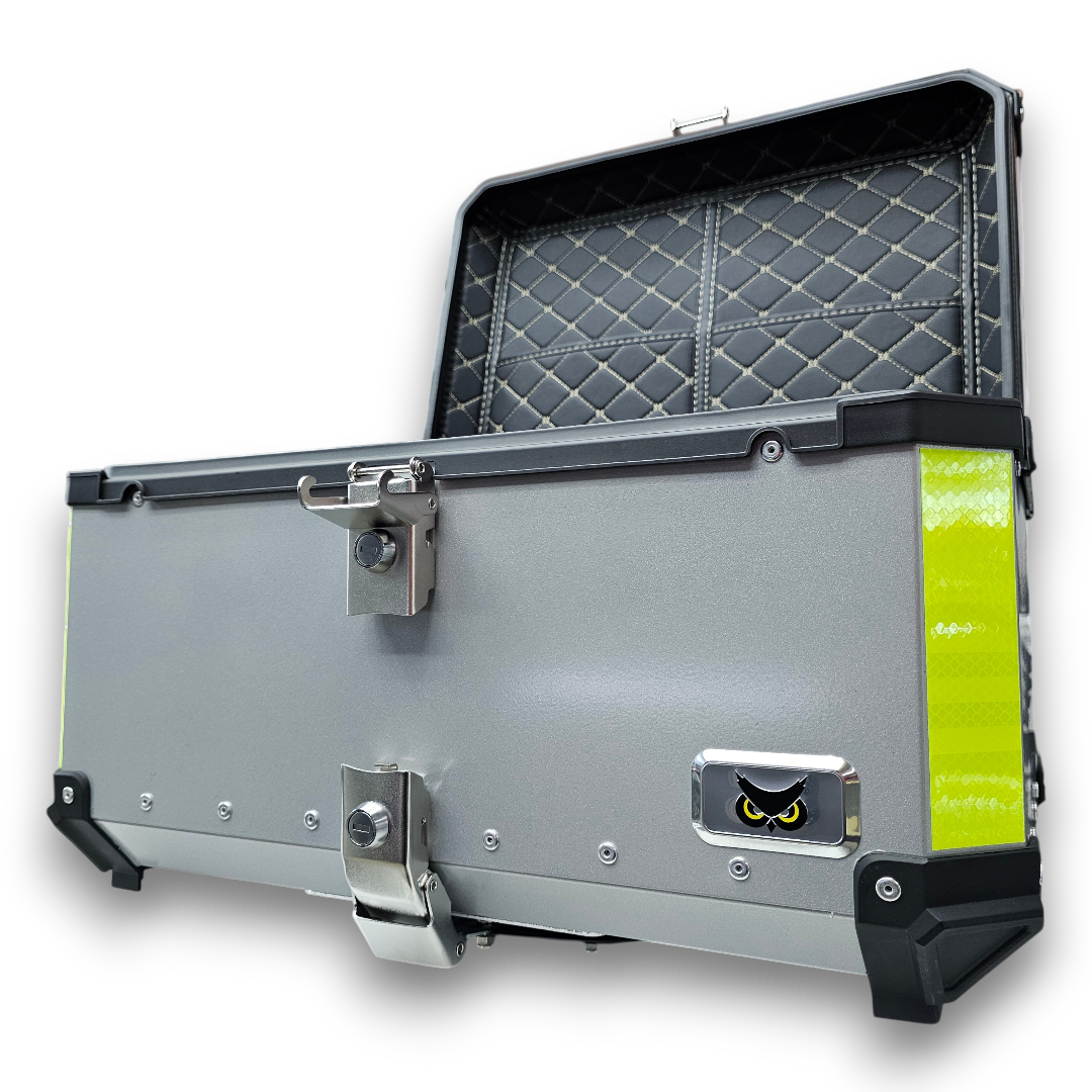 MALETERO - TOP CASE 65 LITROS WP BÚHO IMPORTADO ALUMINIO