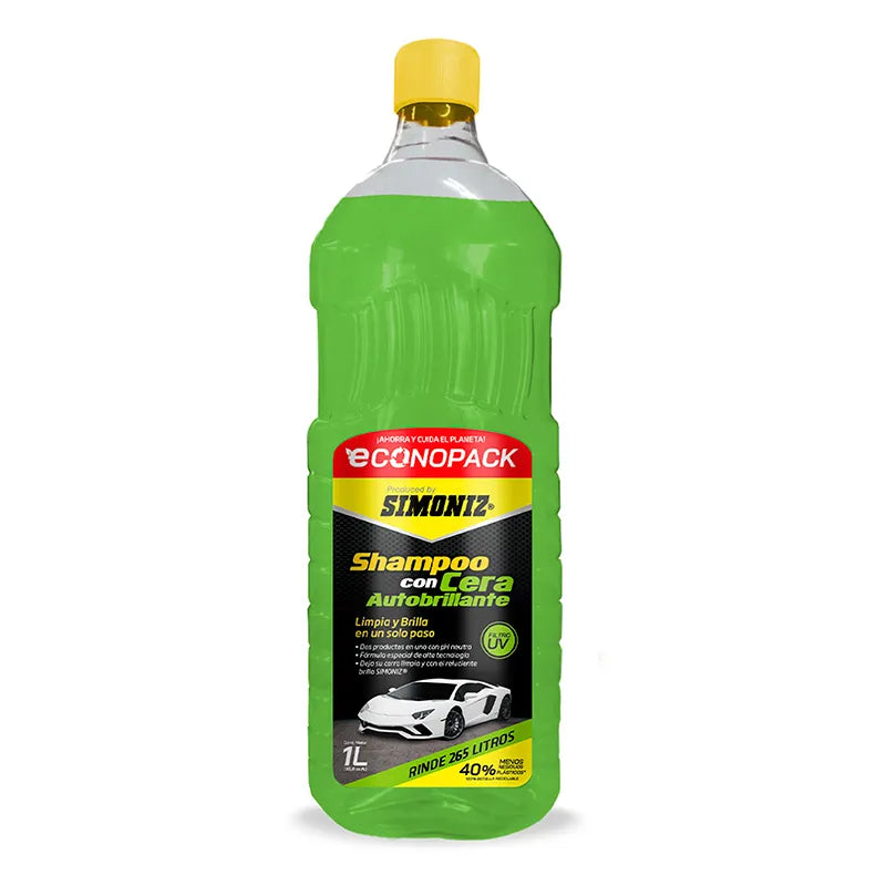 SHAMPOO CERA AUTO 1LT ECONOPACK SIMONIZ
