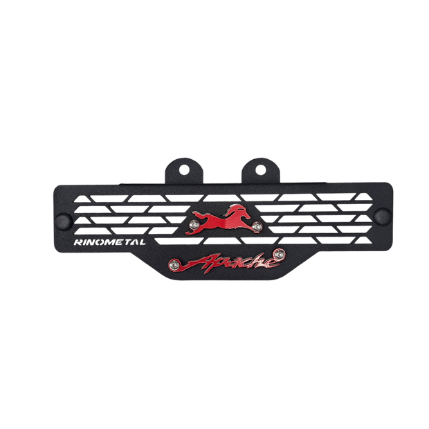 PROTECTOR DE RADIADOR EN ACERO TVS APACHE 160/200 4V