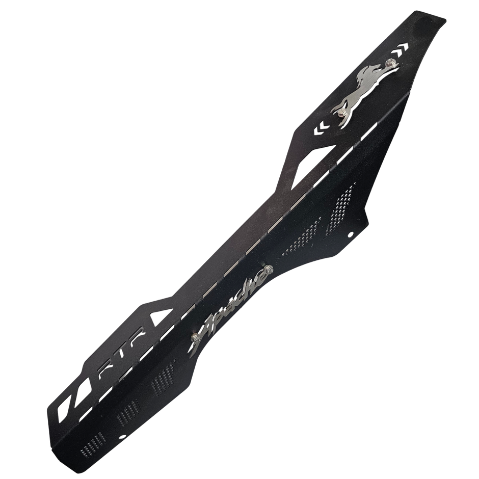 GUARDA CADENA EN ACERO TVS APACHE 160/200 4V