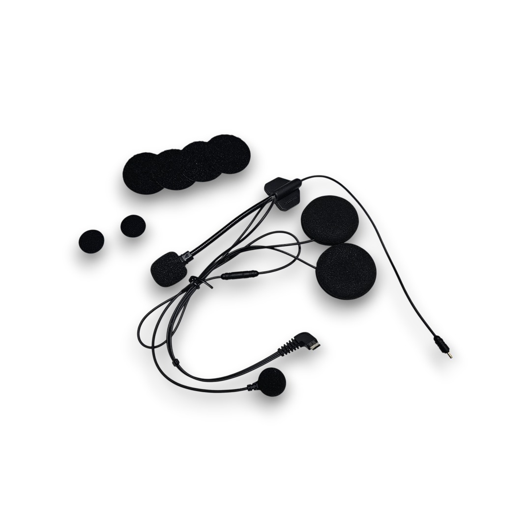 AURICULARES O AUDIFONOS DE REPUESTO PARA INTERCOMUNICADOR FREEDCONN MICRO USB 5 PINES (T-COM VB / T-COM SC / T-MAX S PRO / KY-PRO