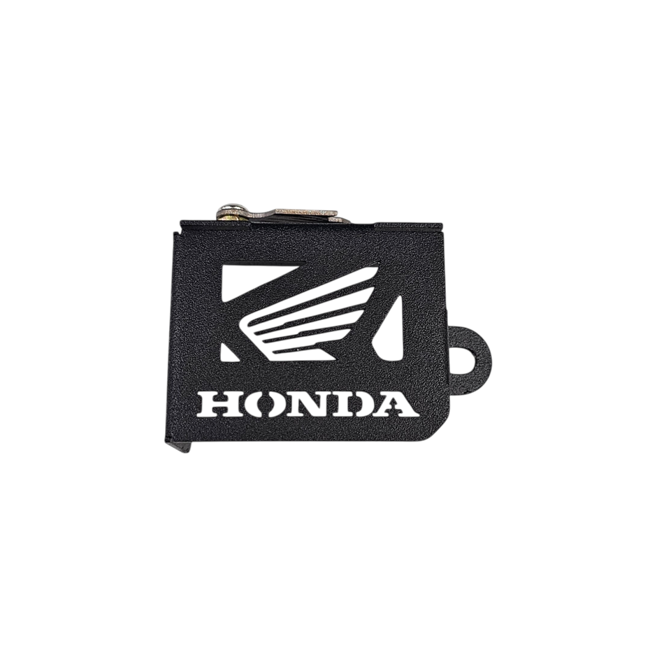 PROTECTOR DE BOMBA O DEPOSITO DE LIQUIDO DE FRENO TRASERO EN ACERO HONDA ALAS XR 190L 2.0 ABS - NX 190 - XRE 190 - CB 190R 2.0 - CB300F