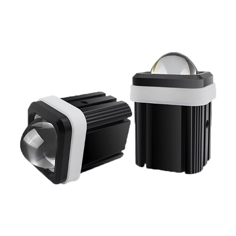 EXPLORADORAS MINI DRIVING CUADRADAS ARO AZUL (PAR)