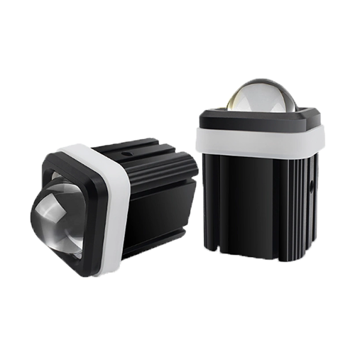 EXPLORADORAS MINI DRIVING CUADRADAS ARO AZUL (PAR)