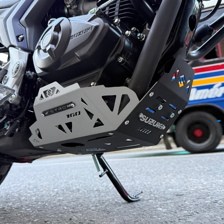 PROTECTOR DE MOTOR PECHERA SUZUKI VSTROM 160 NEGRO ID
