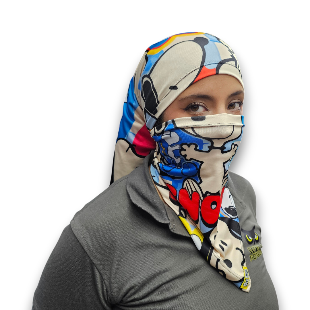 MULTICLAVA (BALACLAVA O MASCARA CON CUELLO) NEGRO
