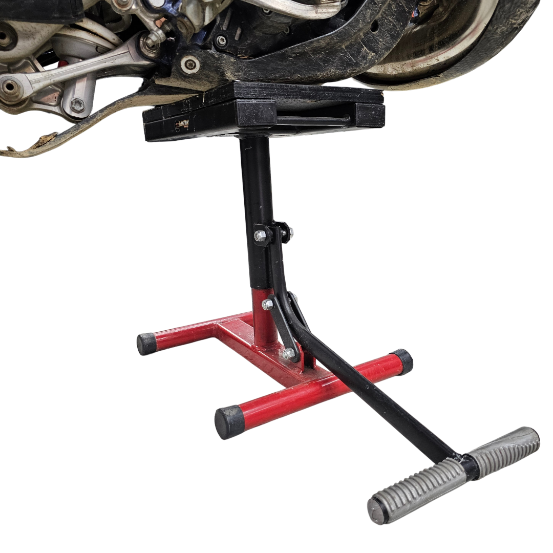 BANCO MECANICO ELEVADOR DE MOTO SEMIAUTOMATICO