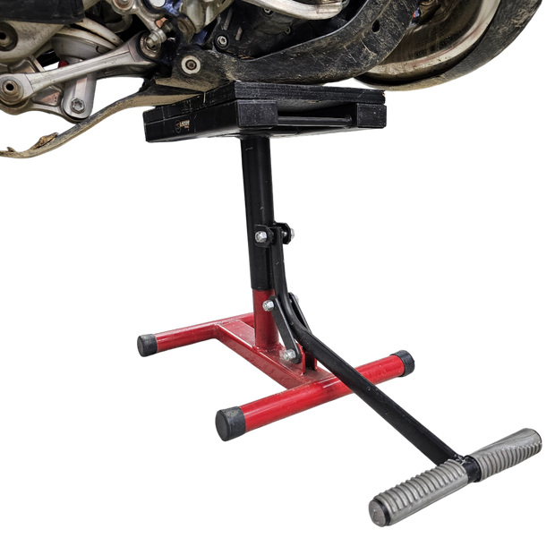 BANCO MECANICO ELEVADOR DE MOTO SEMIAUTOMATICO