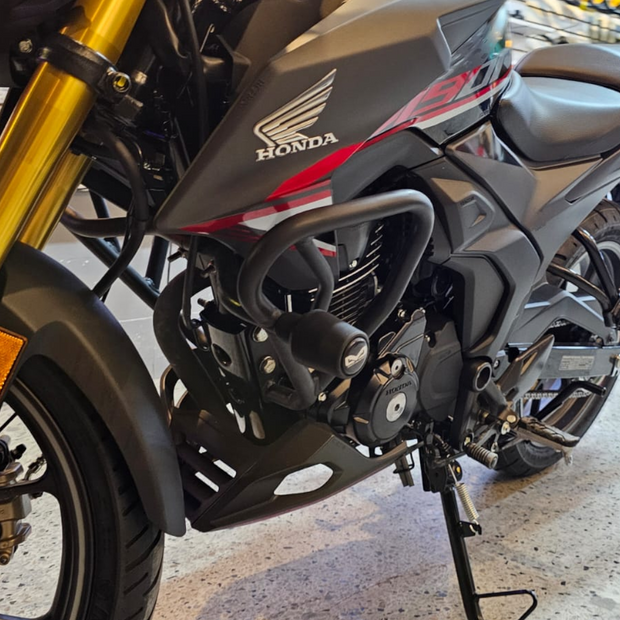 BARRA DE PROTECCIÓN CON SLIDER ARMO HONDA CB 160F - HONDA CB 190R 2016/2019 - HONDA CB 190R 2.0 2025