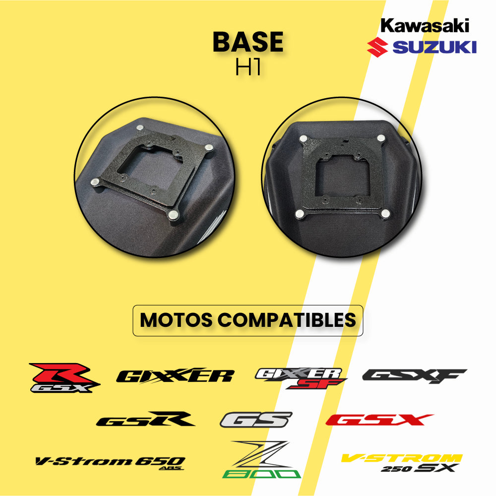 TANK BAG SIETTE 7PRO + SISTEMA TANK LOCK SIETTE x WELC POWER H1