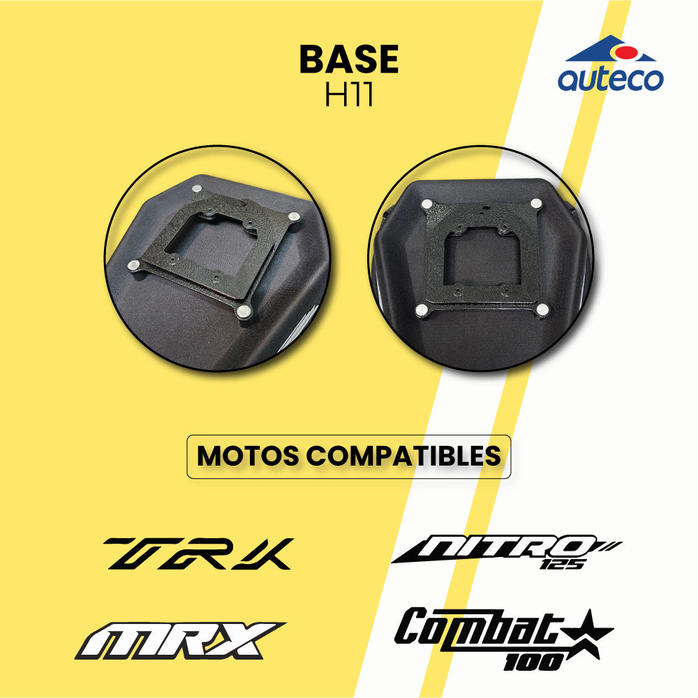 TANK BAG SIETTE 7PRO + SISTEMA TANK LOCK SIETTE x WELC POWER H11
