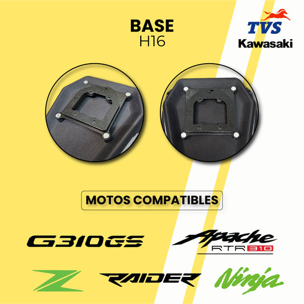 TANK BAG SIETTE 7PRO + SISTEMA TANK LOCK SIETTE x WELC POWER H16