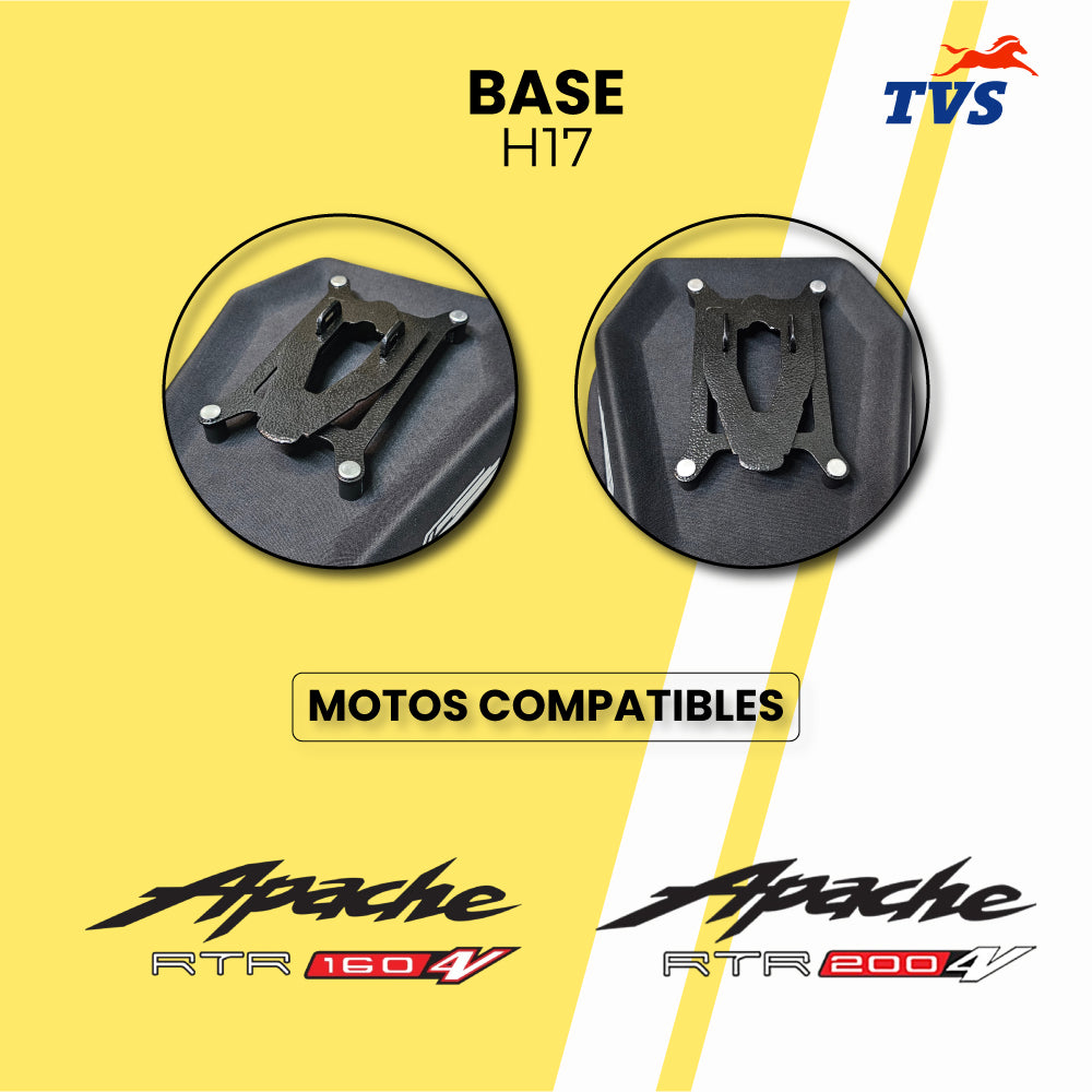 TANK BAG SIETTE 7PRO + SISTEMA TANK LOCK SIETTE x WELC POWER H17