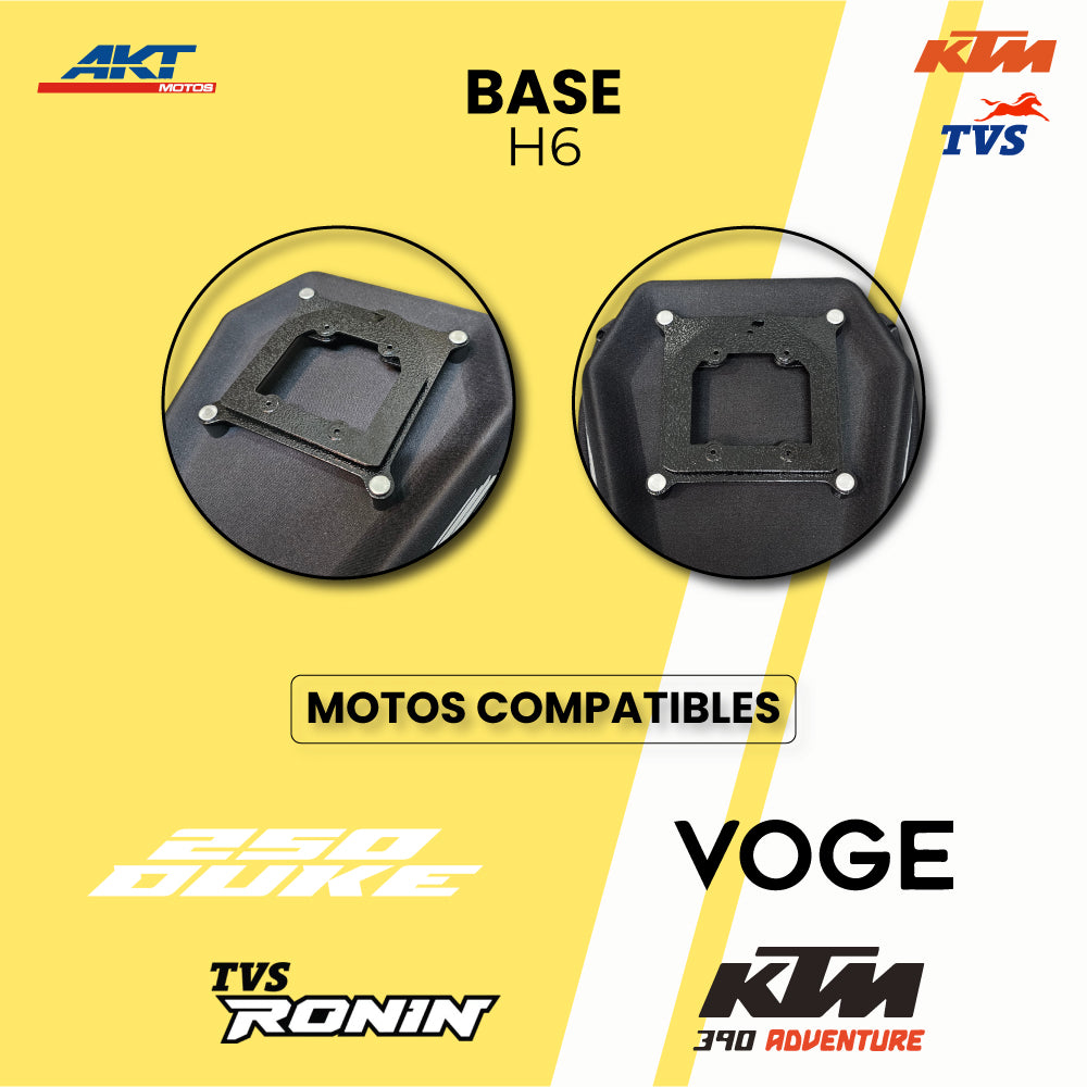 TANK BAG SIETTE 7PRO + SISTEMA TANK LOCK SIETTE x WELC POWER H6