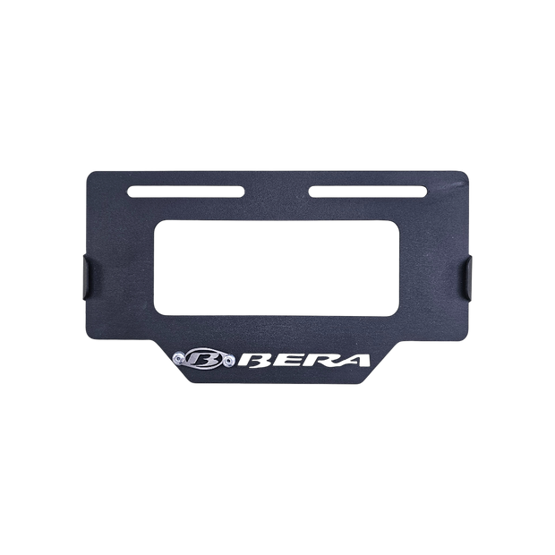 PORTA PLACA EN ACERO BERA SBR 150