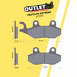 PASTILLAS DE FRENO PARA MOTOS - BP005 - CBI BRAKES