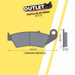PASTILLAS DE FRENO PARA MOTOS - BP035 - CBI BRAKES