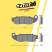 PASTILLAS DE FRENO PARA MOTOS - BP063 - CBI BRAKES