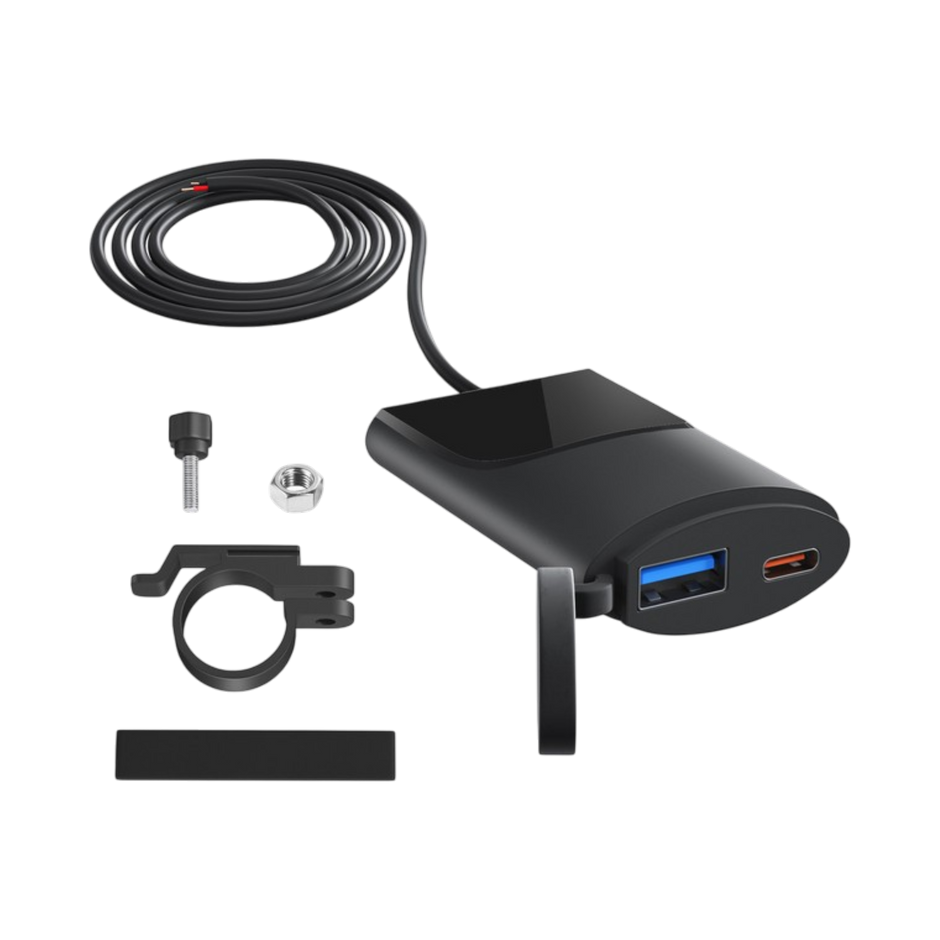 CARGADOR USB + USB C HWJ - 320 CARGA RÁPIDA