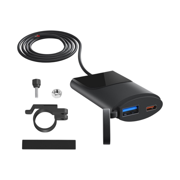 CARGADOR USB + USB C HWJ - 320 CARGA RÁPIDA