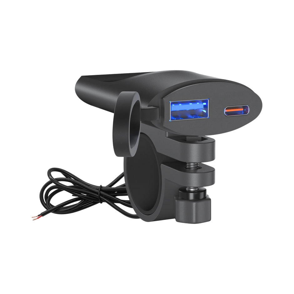 CARGADOR USB + USB C HWJ - 320 CARGA RÁPIDA