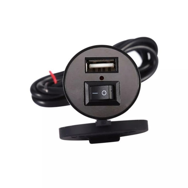 CARGADOR USB ECONOMICO CON SWITCH