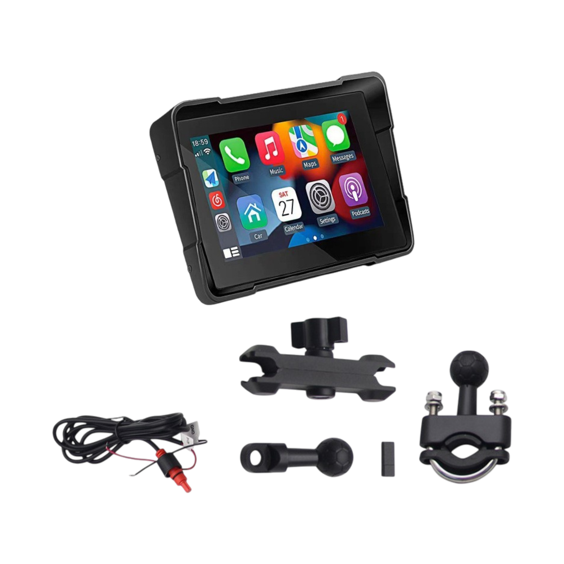 PANTALLA APPLE CARPLAY - ANDROID AUTO ECONOMICA + CÁMARAS DASHCAM