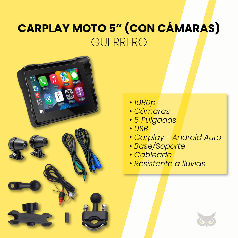 PANTALLA APPLE CARPLAY - ANDROID AUTO ECONOMICA + CÁMARAS DASHCAM