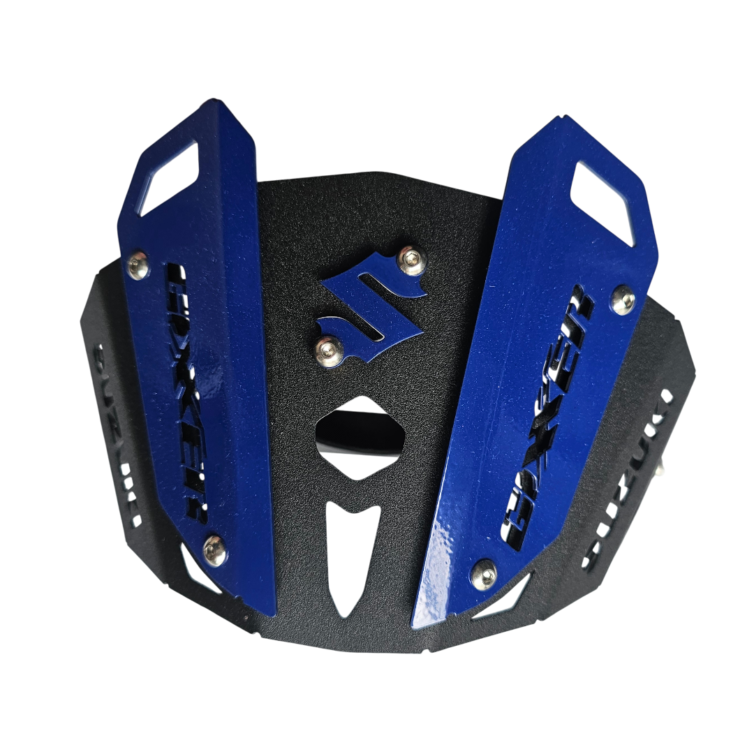 CUPULA EN ACERO SUZUKI GIXXER 150 FI - GIXXER 250 FI CON CACHOS
