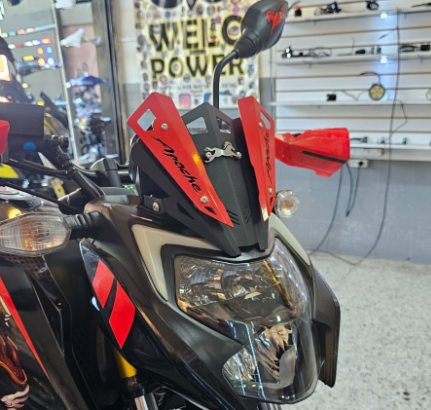 CUPULA EN ACERO TVS APACHE 160/200 4V CACHOS