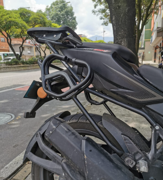 PORTA ALFORJAS WP TVS APACHE 200