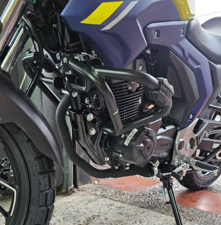 BARRA DE PROTECCIÓN CON SLIDER FP SUZUKI VSTROM 160