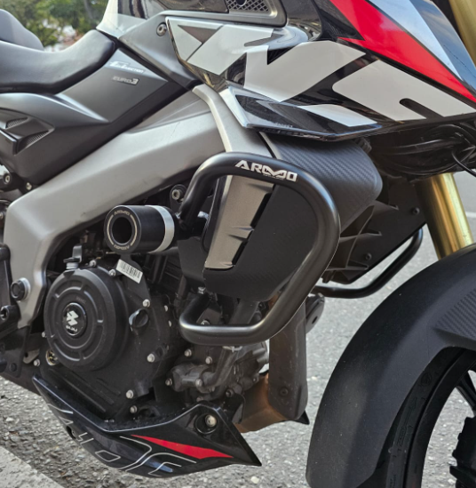 BARRA DE PROTECCION CON SLIDER PULSAR NS400Z ARMO