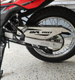 GUARDA CADENA EN ACERO SUZUKI DR 150