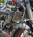 PROTECTOR DE RADIADOR EN ACERO BAJAJ PULSAR NS 200