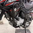 BARRA DE PROTECCION CON SLIDER CARBONO SIX SUZUKI DR 150