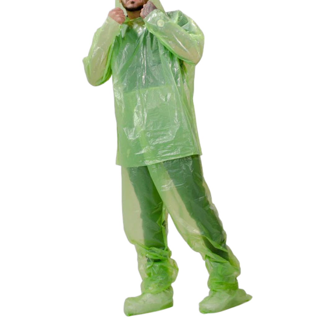 IMPERMEABLE DESECHABLE ECONOMICO (SUJETO A DISPONIBILIDAD DE COLOR)
