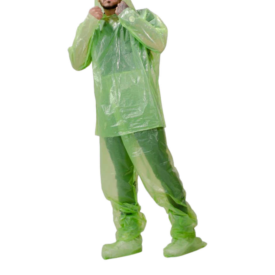 IMPERMEABLE DESECHABLE ECONOMICO (SUJETO A DISPONIBILIDAD DE COLOR)