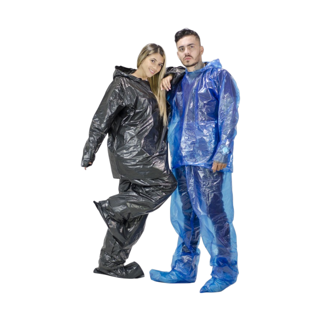 IMPERMEABLE DESECHABLE ECONOMICO (SUJETO A DISPONIBILIDAD DE COLOR)