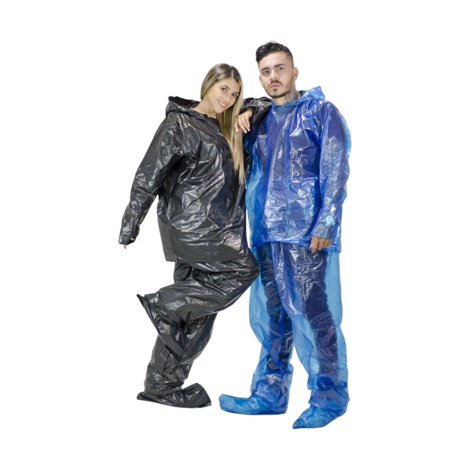 IMPERMEABLE DESECHABLE ECONOMICO (SUJETO A DISPONIBILIDAD DE COLOR)