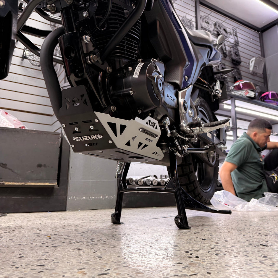 PROTECTOR DE MOTOR PECHERA SUZUKI VSTROM 160 NEGRO ID