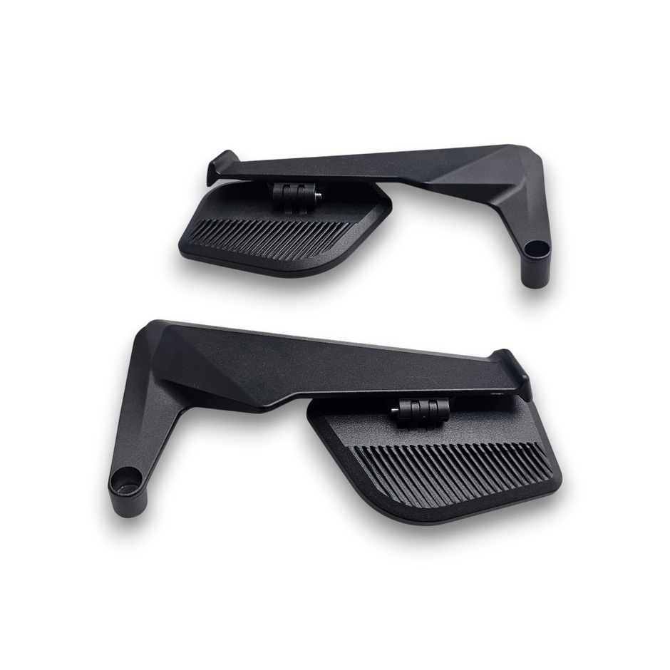 PAR ESPEJOS TIPO ALERON STEALTH MAX VECTOR NEGRO MATE
