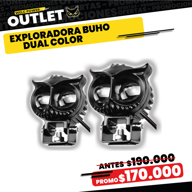 EXPLORADORAS TIPO BÚHO (PAR)