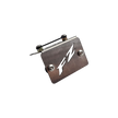 PROTECTOR DE BOMBA O DEPOSITO DE LIQUIDO DE FRENO DELANTERO EN ACERO YAMAHA FZ25 2017/2020 - FZ 2.0 - FZ 3.0 2023/2025 (TORNILLOS RECTOS)