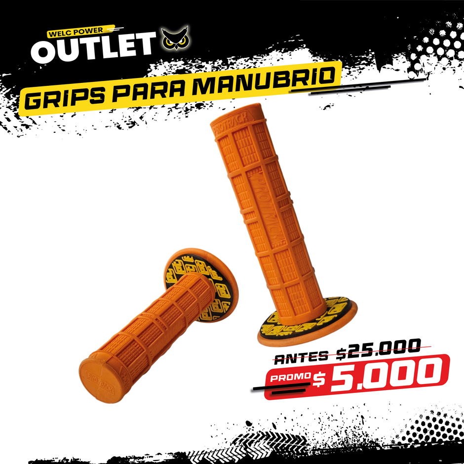 PAR GRIPS PARA MANUBRIO ECONOMICOS PROTRACK