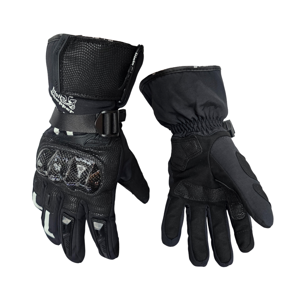 PAR GUANTES IMPERMEABLES TIPO FIBRA DE CARBONO A-728