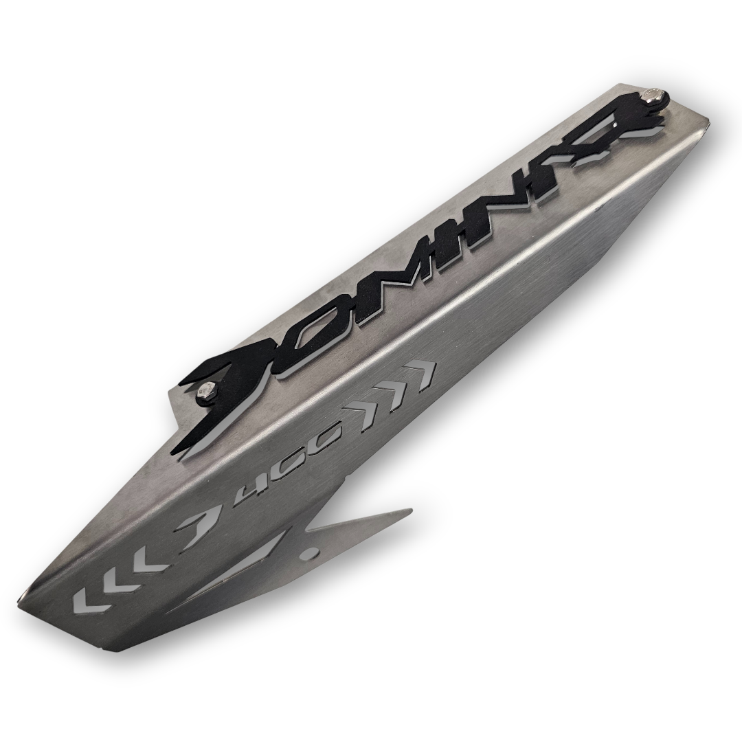 GUARDA CADENA EN ACERO BAJAJ DOMINAR 400