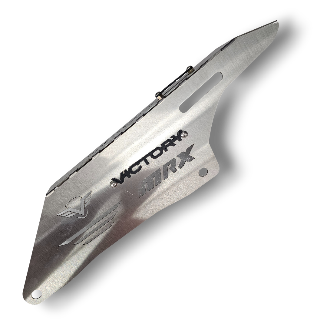 GUARDA CADENA EN ACERO VICTORY MRX 125 - MRX 150 - MRX 200 - MRX ARIZONA