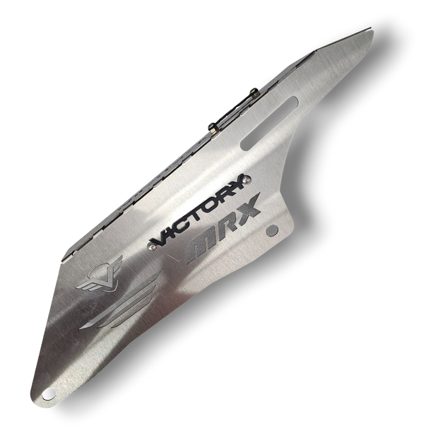 GUARDA CADENA EN ACERO VICTORY MRX 125 - MRX 150 - MRX 200 - MRX ARIZONA
